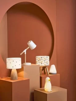 Lampe De Chevet Sur Pieds HANOÏ Blanc - Vertbaudet -Vertbaudet Enfant Promos Magasin lampe de chevet sur pieds hanoi 3