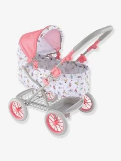 Landeau COROLLE Pour Poupon 36/42/52 Cm Rose Fleuri - Corolle -Vertbaudet Enfant Promos Magasin landeau corolle pour poupon 364252 cm 2
