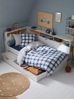 Lit Enfant Multi Rangements TRÉSOR Blanc - Vertbaudet -Vertbaudet Enfant Promos Magasin lit enfant multi rangements tresor 5