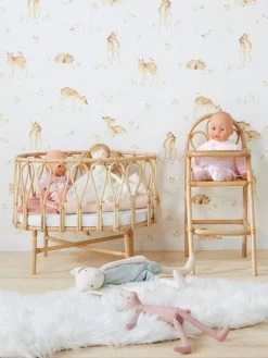 Lit Poupon En Rotin Beige - Vertbaudet -Vertbaudet Enfant Promos Magasin lit poupon en rotin 2
