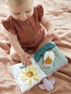 Livre D'activités En Gaze De Coton DOUCE PROVENCE Violet - Douce Provence - Vertbaudet 9 Livre D'activités En Gaze De Coton DOUCE PROVENCE Violet - Douce Provence - Vertbaudet -Vertbaudet Enfant Promos Magasin livre dactivites en gaze de coton douce provence 3