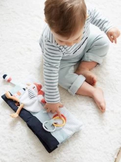 Livre D'éveil Accordéon LEON SUR LE PONTON Multicolore - Vertbaudet -Vertbaudet Enfant Promos Magasin livre deveil accordeon leon sur le ponton 5