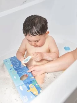 Livre + Marionnette + Stickers De Bain En Mousse BADABULLE Multicolore - Badabulle -Vertbaudet Enfant Promos Magasin livre marionnette stickers de bain en mousse badabulle 2