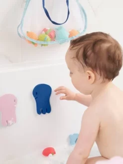Livre + Marionnette + Stickers De Bain En Mousse BADABULLE Multicolore - Badabulle -Vertbaudet Enfant Promos Magasin livre marionnette stickers de bain en mousse badabulle 3
