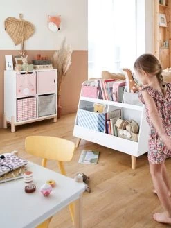 Lot De 2 Bacs De Rangement Magic Licorne Rose + Blanc - Vertbaudet -Vertbaudet Enfant Promos Magasin lot de 2 bacs de rangement magic licorne 4