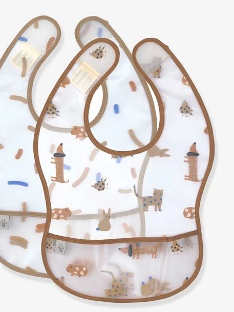 Lot De 2 Bavoirs Avec Poche Little Mateys LÄSSIG Bleu Royale - Lassig 1 Lot De 2 Bavoirs Avec Poche Little Mateys LÄSSIG Bleu Royale - Lassig