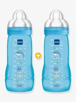 Lot De 2 Biberons 330 Ml MAM Easy Active 2e âge Fairy Tale Lot De 2 Rose - Mam