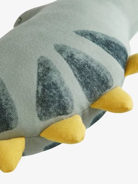 Lot De 2 Coussins PETIT DINO Bleu / Kaki - Vertbaudet 2 Lot De 2 Coussins PETIT DINO Bleu / Kaki - Vertbaudet – Image 2