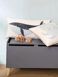 Lot De 2 Coussins SOUS L'OCÉAN Bleu - Vertbaudet 11 Lot De 2 Coussins SOUS L'OCÉAN Bleu - Vertbaudet -Vertbaudet Enfant Promos Magasin lot de 2 coussins sous locean 5