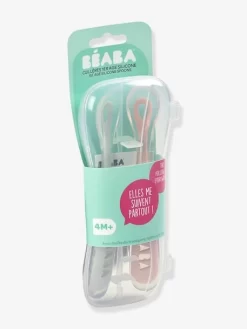 Lot De 2 Cuillères Ergonomiques D'apprentissage + Boîte De Transport BEABA Rose/gris - Beaba 7 Lot De 2 Cuillères Ergonomiques D'apprentissage + Boîte De Transport BEABA Rose/gris - Beaba -Vertbaudet Enfant Promos Magasin lot de 2 cuilleres ergonomiques dapprentissage boite de transport beaba 2