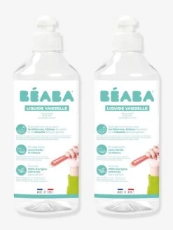 Lot De 2 Flacons De Liquide Vaisselle (500 Ml) BEABA Blanc - Beaba