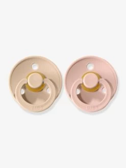 Lot De 2 Sucettes-tétines BIBS Colour, Taille 1 De 0 à 6 Mois Blush & Vanilla - Bibs -Vertbaudet Enfant Promos Magasin lot de 2 sucettes tetines bibs colour taille 1 de 0 a 6 mois 2