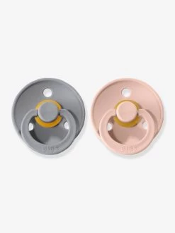 Lot De 2 Sucettes-tétines BIBS Colour, Taille 1 De 0 à 6 Mois Blush & Vanilla - Bibs -Vertbaudet Enfant Promos Magasin lot de 2 sucettes tetines bibs colour taille 1 de 0 a 6 mois 5