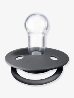 Lot De 2 Sucettes-tétines BIBS De Lux En Silicone Gris Fer + Bleu Layette - Bibs -Vertbaudet Enfant Promos Magasin lot de 2 sucettes tetines bibs de lux en silicone 4