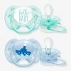 Lot De 2 Sucettes Ultra Douces 1er âge Philips AVENT Lapin Blanc - Philips Avent