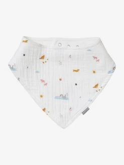 Lot De 3 Bavoirs Bandanas En Gaze De Coton Lot Vert Panda - Vertbaudet -Vertbaudet Enfant Promos Magasin lot de 3 bavoirs bandanas en gaze de coton 5