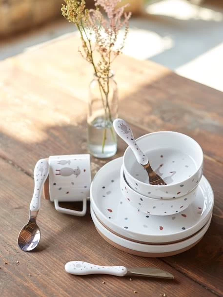 Lot De 3 Couverts 2e âge LÄSSIG Tiny Farmer Mouton/oie Blanc - Lassig 2 Lot De 3 Couverts 2e âge LÄSSIG Tiny Farmer Mouton/oie Blanc - Lassig – Image 2