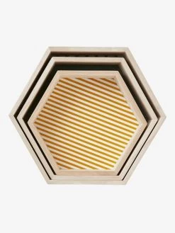 Lot De 3 étagères Hexagones Enfant Bois/multicolore - Vertbaudet 8 Lot De 3 étagères Hexagones Enfant Bois/multicolore - Vertbaudet -Vertbaudet Enfant Promos Magasin lot de 3 etageres hexagones enfant 2