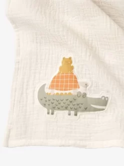 Lot De 3 Langes En Gaze De Coton TREK Oeko-Tex® Multicolore - Vertbaudet -Vertbaudet Enfant Promos Magasin lot de 3 langes en gaze de coton trek oeko tex 2