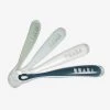 Lot De 4 Cuillères 1er âge BEABA Soft Sans BPA Bleu/gris/ocre - Beaba