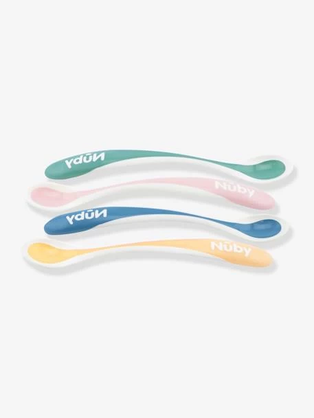 Lot De 4 Cuillères Bébé Thermosensibles NUBY Aléatoire - Nuby 2 Lot De 4 Cuillères Bébé Thermosensibles NUBY Aléatoire - Nuby – Image 2