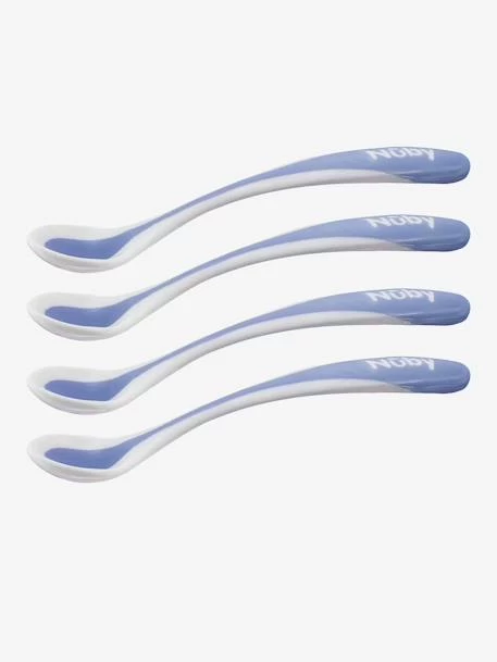 Lot De 4 Cuillères Bébé Thermosensibles NUBY Aléatoire - Nuby 5 Lot De 4 Cuillères Bébé Thermosensibles NUBY Aléatoire - Nuby – Image 5