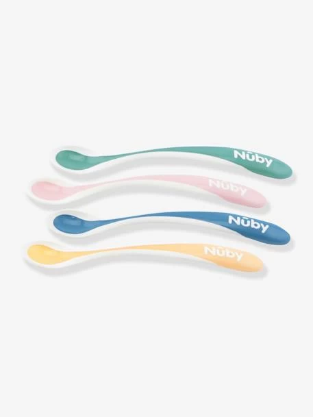 Lot De 4 Cuillères Bébé Thermosensibles NUBY Aléatoire - Nuby 1 Lot De 4 Cuillères Bébé Thermosensibles NUBY Aléatoire - Nuby