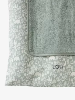 Matelas à Langer + 2 Tapis De Change DANS LES BOIS Vert Sauge - Vertbaudet -Vertbaudet Enfant Promos Magasin matelas a langer 2 tapis de change dans les bois 4