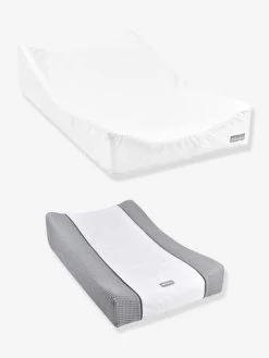 Matelas à Langer + Drap-housse BEABA Sofalange Certifiés Oekotex Blanc - Beaba