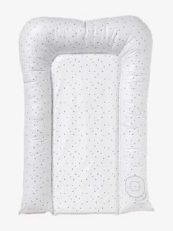 Matelas à Langer Lionceau Blanc Imprimé - Vertbaudet