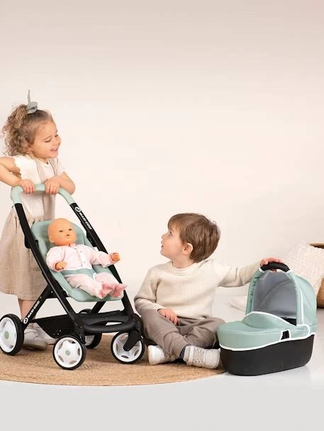 Maxi Cosi Poussette Landau 3 En 1 - SMOBY Vert - Smoby 3 Maxi Cosi Poussette Landau 3 En 1 - SMOBY Vert - Smoby – Image 3
