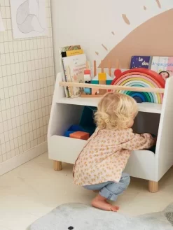 Meuble De Rangement Mixte étagère + Bacs LIGNE PTILOU Blanc/bois - Vertbaudet 11 Meuble De Rangement Mixte étagère + Bacs LIGNE PTILOU Blanc/bois - Vertbaudet -Vertbaudet Enfant Promos Magasin meuble de rangement mixte etagere bacs ligne ptilou 5
