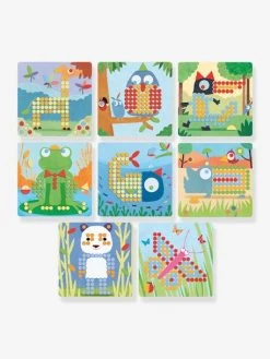 Mosaico Rigolo DJECO Bleu - Djeco 5 Mosaico Rigolo DJECO Bleu - Djeco -Vertbaudet Enfant Promos Magasin mosaico rigolo djeco 2