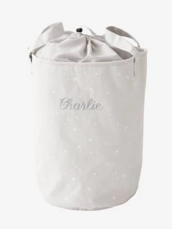 Vertbaudet Enfant Promos Magasin 3 Panier à Linge Personnalisable Gris - Vertbaudet