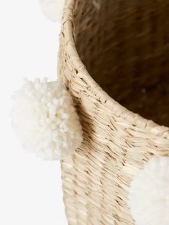 Panier à Roulettes Herbier Blanc - Vertbaudet -Vertbaudet Enfant Promos Magasin panier a roulettes herbier 3