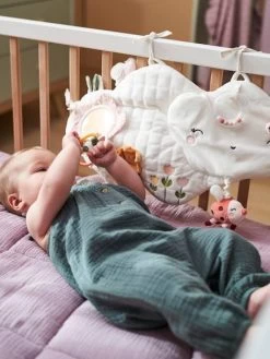 Panneau D'activités En Tissu PAYS ROSE Multicolore - Vertbaudet -Vertbaudet Enfant Promos Magasin panneau dactivites en tissu pays rose 4