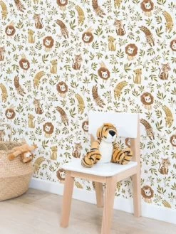 Papier Peint Animaux Savane Felidae LILIPINSO Bronze - Lilipinso 5 Papier Peint Animaux Savane Felidae LILIPINSO Bronze - Lilipinso -Vertbaudet Enfant Promos Magasin papier peint animaux savane felidae lilipinso 2