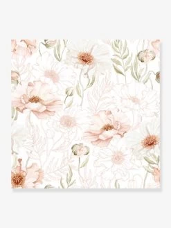 Papier Peint Coquelicots Poppies LILIPINSO Rose Nude - Lilipinso