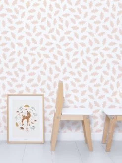 Papier Peint Feuillage D'automne Joro LILIPINSO Marron - Lilipinso -Vertbaudet Enfant Promos Magasin papier peint feuillage dautomne joro lilipinso 3