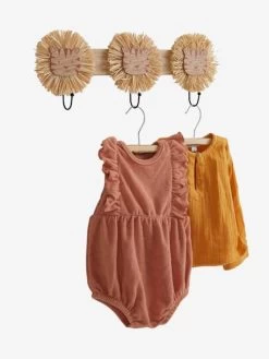 Patère Lions En Raphia Bois/raphia - Vertbaudet -Vertbaudet Enfant Promos Magasin patere lions en raphia 3