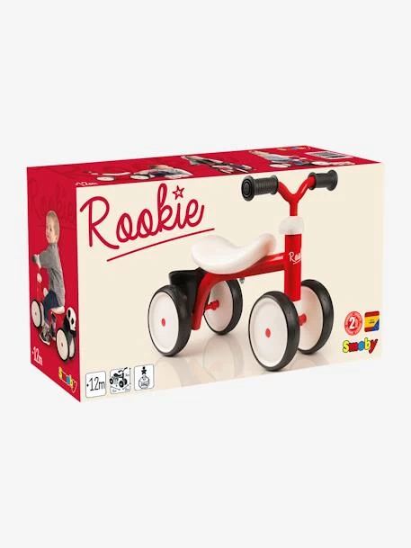 Porteur Rookie SMOBY Rouge - Smoby 2 Porteur Rookie SMOBY Rouge - Smoby – Image 2