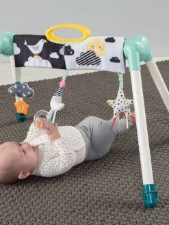 Portique D'éveil Mini-lune TAFTOYS Beige - Taf Toys -Vertbaudet Enfant Promos Magasin portique deveil mini lune taftoys 3