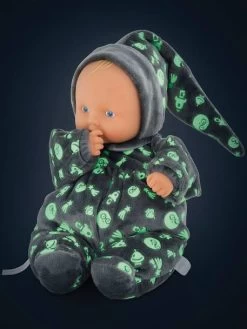 Poupée Babipouce Brille Dans La Nuit COROLLE Gris Fonce Uni Avec Decor - Corolle -Vertbaudet Enfant Promos Magasin poupee babipouce brille dans la nuit corolle 2