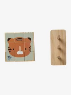 Puzzle De Cubes à Empiler En Bois FSC® Bois - Vertbaudet -Vertbaudet Enfant Promos Magasin puzzle de cubes a empiler en bois fsc 5