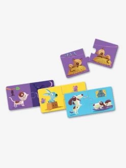 Puzzle Duo Les Contraires DJECO Multicolore - Djeco