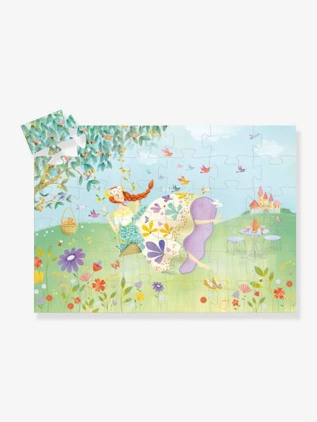 Puzzle La Princesse Du Printemps 36 Pièces DJECO Bleu - Djeco 2 Puzzle La Princesse Du Printemps 36 Pièces DJECO Bleu - Djeco – Image 2
