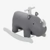 Rhinocéros à Bascule FSC® Gris - Vertbaudet