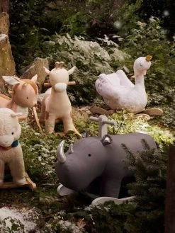 Rhinocéros à Bascule FSC® Gris - Vertbaudet -Vertbaudet Enfant Promos Magasin rhinoceros a bascule fsc 3