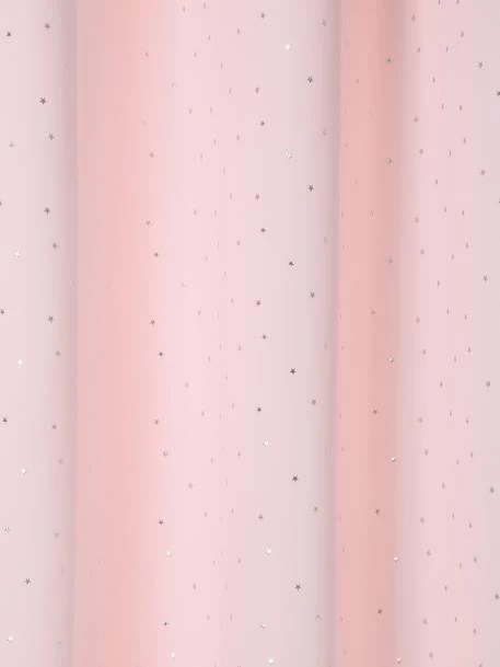Rideau Occultant Etoiles D'argent Rose Imprimé étoiles - Vertbaudet 3 Rideau Occultant Etoiles D'argent Rose Imprimé étoiles - Vertbaudet – Image 3