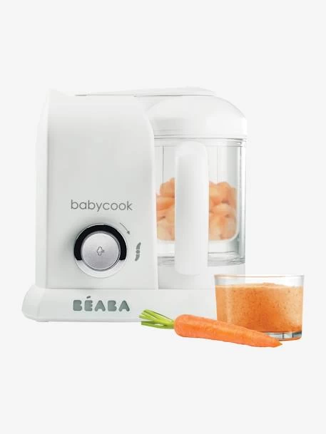 Robot 4 En 1 BEABA Babycook Solo Blanc/vert - Beaba 2 Robot 4 En 1 BEABA Babycook Solo Blanc/vert - Beaba – Image 2
